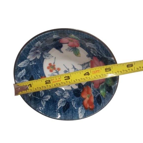 Vintage Japanese Porcelain Rice Bowl featuring Cherry Blossoms - Picture 6 of 6